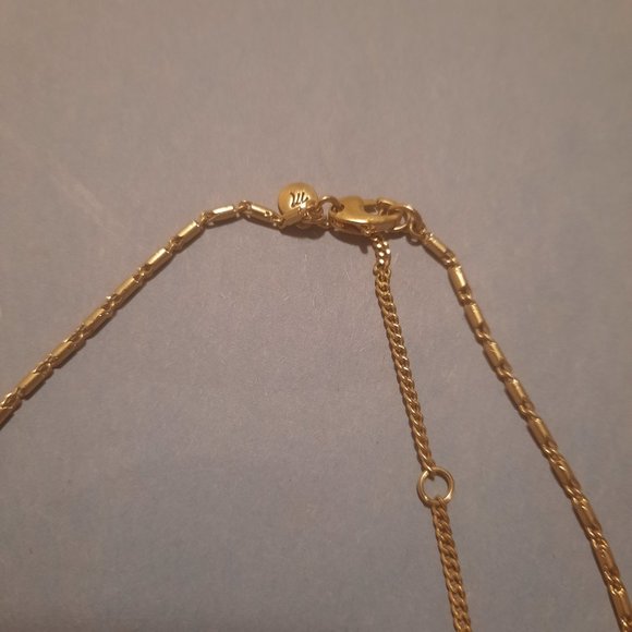 Madewell Gold Tone Necklace 18in - Picture 3 of 3